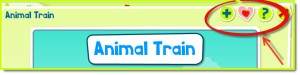 animal train into Favorites